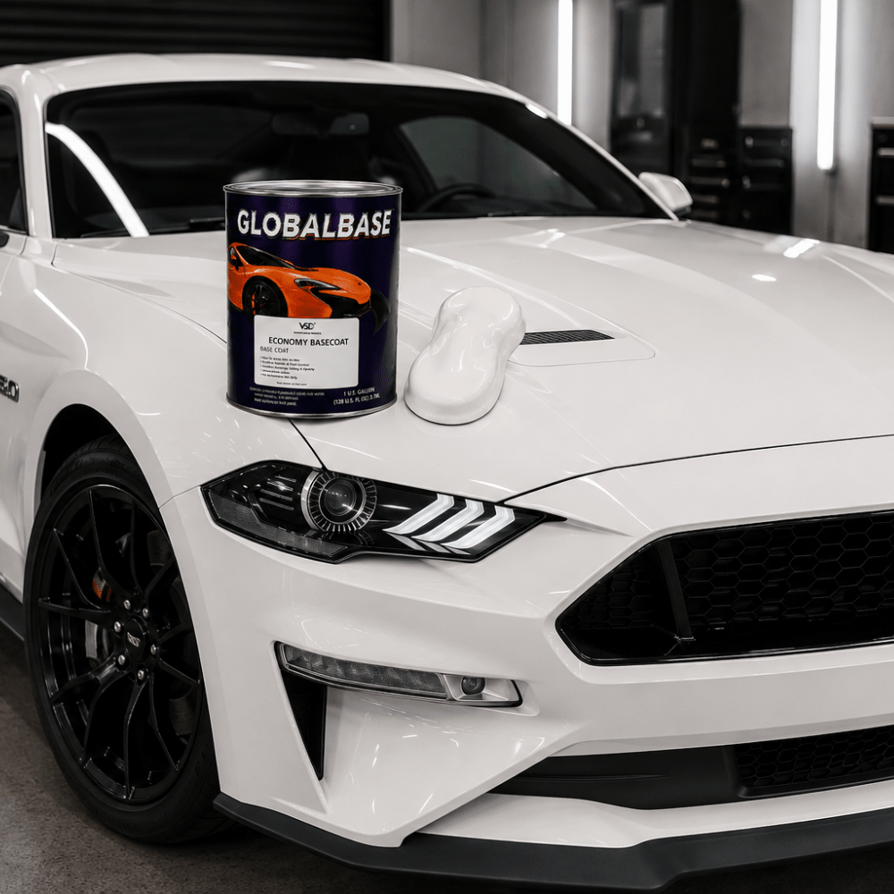 Ford YZ/Z1 Oxford White Economy Automotive Paint, Gallon