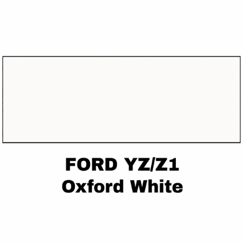 Ford YZ/Z1 Oxford White Economy Automotive Paint, Gallon