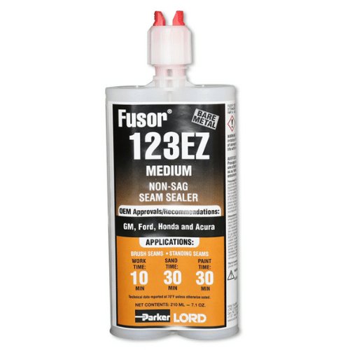 Fusor 123EZ 2 - Part Medium Non - Sag Blue Seam Sealer, 7.1 oz - VirtuColor Supply