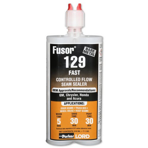 Fusor 129 2 - Part Controlled Flow Tan Seam Sealer, 7.1 oz - VirtuColor Supply