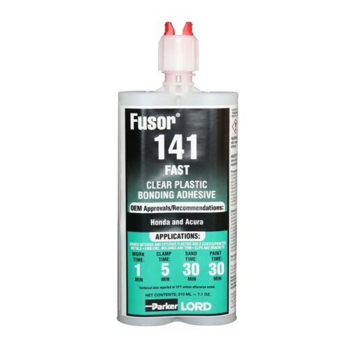 Fusor 141 Fast Sandable Bonding Adhesive, 210 ml Cartridge - VirtuColor Supply