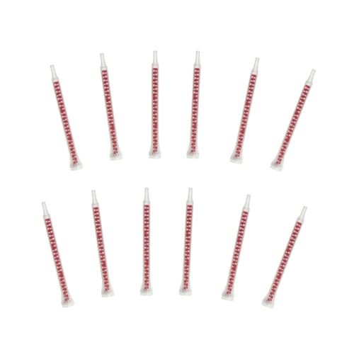 Fusor 400 Red Mixing Tip with Thread for All 50 mL cartridges, 12 pk - VirtuColor Supply