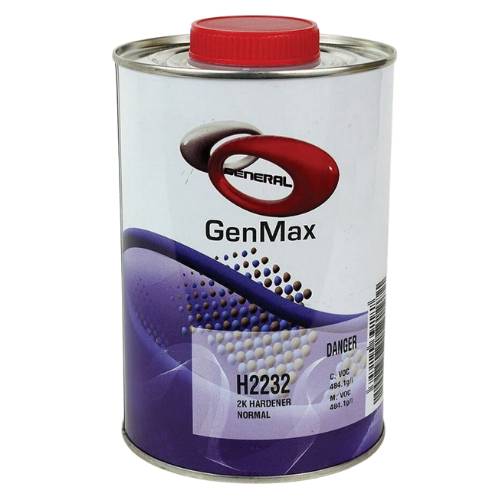 GenMax H2232 Medium National Rule 2K Hardener, 1 qt - VirtuColor Supply