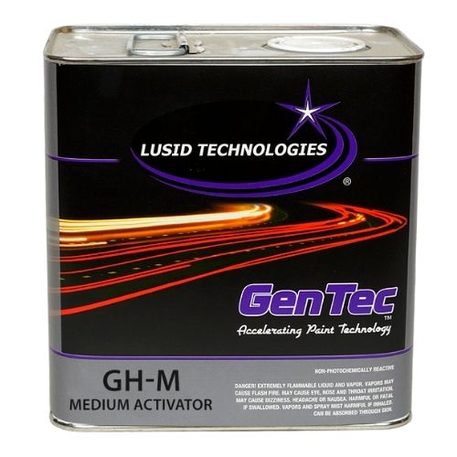 GenTec GHM25L Medium Activator for GTC450 Clearcoat, 2.5 L