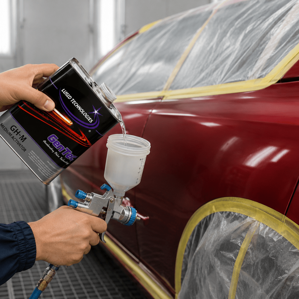 GenTec GHF25L Fast Activator for GTC450 Clearcoat, 2.5 L