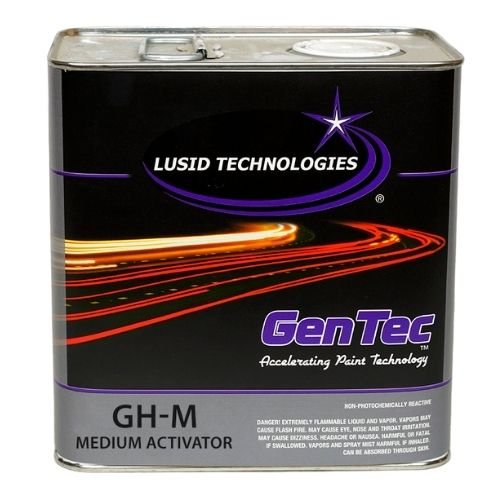 GenTec GHM25L Medium Activator for GTC450 Clearcoat, 2.5 L - VirtuColor Supply