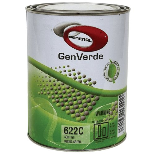 GenVerde 622C Mixing Green Basecoat Toner, 1 Liter - VirtuColor Supply