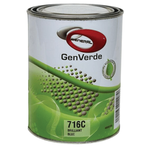 GenVerde 716C Brilliant Blue Basecoat Toner, 1 Liter