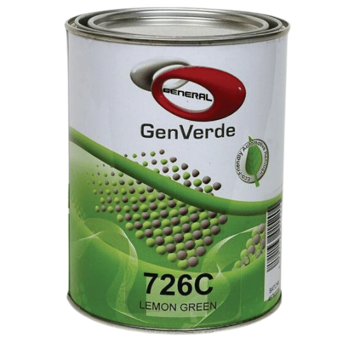 GenVerde 726C Lemon Green Basecoat Toner, 1 Liter