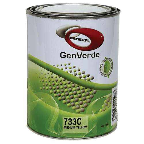 GenVerde 733C Medium Yellow Basecoat Toner, 1 Liter