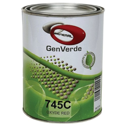 GenVerde 745C Oxide Red Basecoat Toner, 1 Liter - VirtuColor Supply