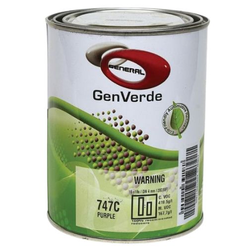 GenVerde 747C Purple Basecoat Toner I 1 Liter - VirtuColor Supply