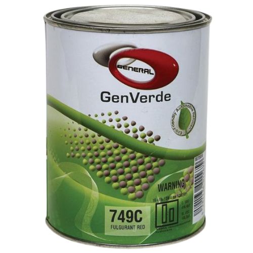 GenVerde 749C Fulgurant Red Basecoat Toner I 1 Liter