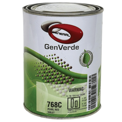 GenVerde 768C Pearl Red Violet Basecoat Toner, 1 Liter