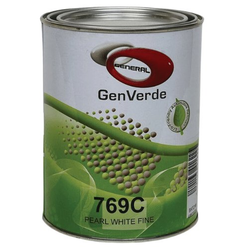 GenVerde 769C Fine Pearl White Basecoat Toner, 1 Liter - VirtuColor Supply