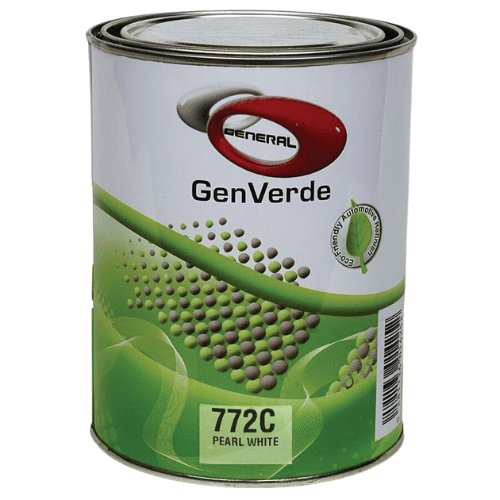 GenVerde 772C Low VOC Pearl White Basecoat Toner, 1 Liter - VirtuColor Supply