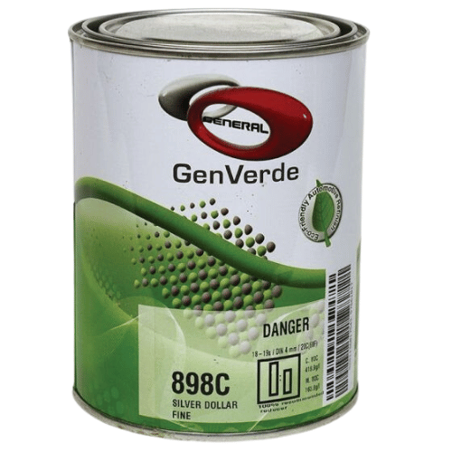 GenVerde 898C Silver Dollar Fine Basecoat Toner, 1 gal