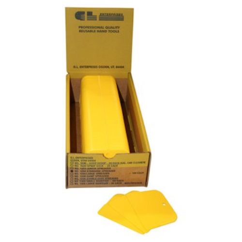 GL Enterprises® 1204 Standard Auto Body Spreader 3 in x 4 in Plastic Yellow