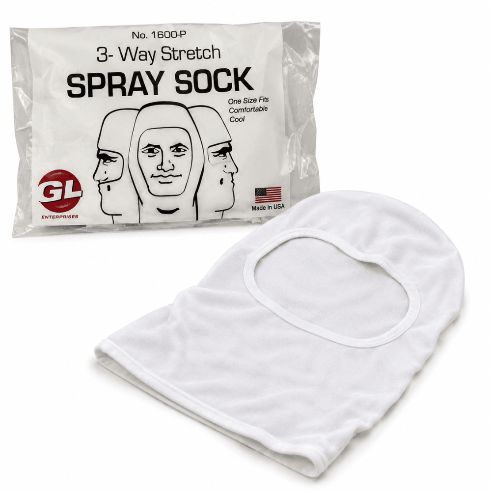 GL Enterprises® 1600P Premium White Spray Sock*