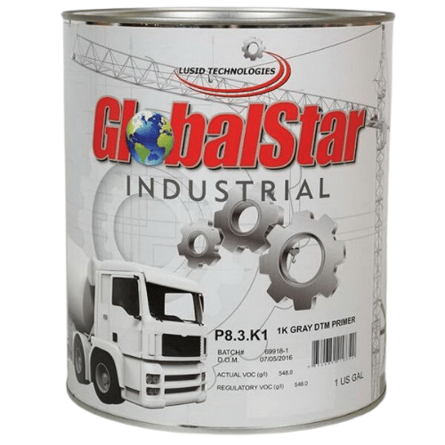 GlobalStar P8.3.K1 1K Quick Dry Gray DTM Primer, 1 gal