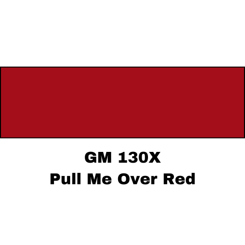 GM 130X Pull Me Over Red Low VOC Basecoat Paint