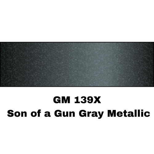 GM 139X Son of a Gun Gray Metallic Low VOC Basecoat Paint - VirtuColor Supply