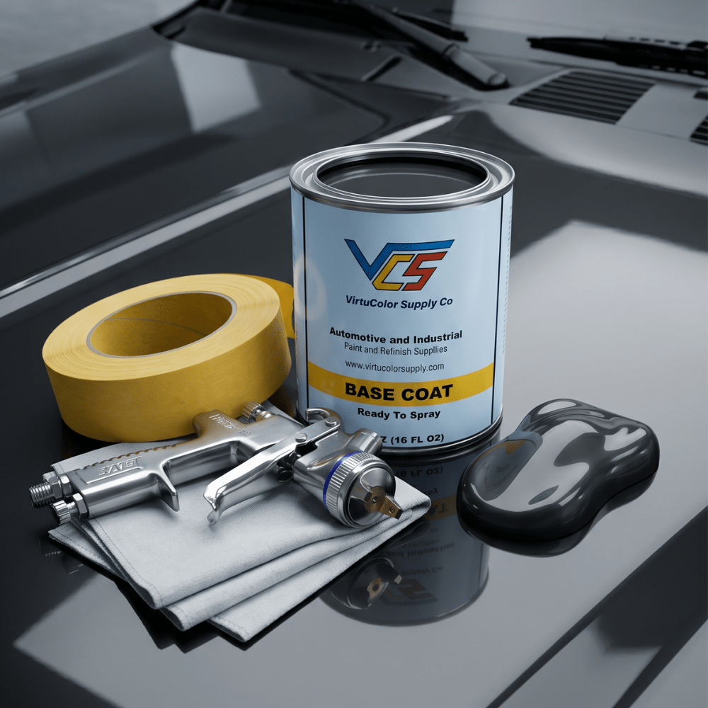 GM 213M Greystone Metallic Low VOC Basecoat Paint