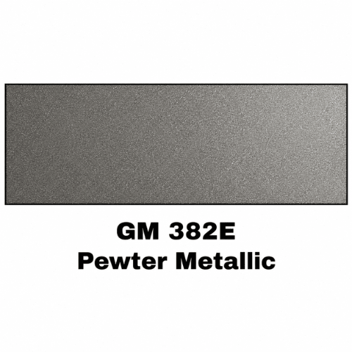 GM 382E Pewter Metallic Economy Automotive Paint, Gallon