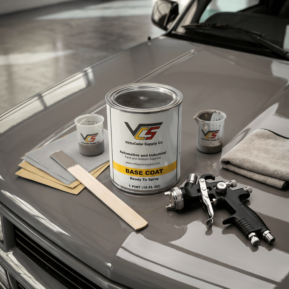 GM 382E Pewter Metallic Low VOC Basecoat Paint