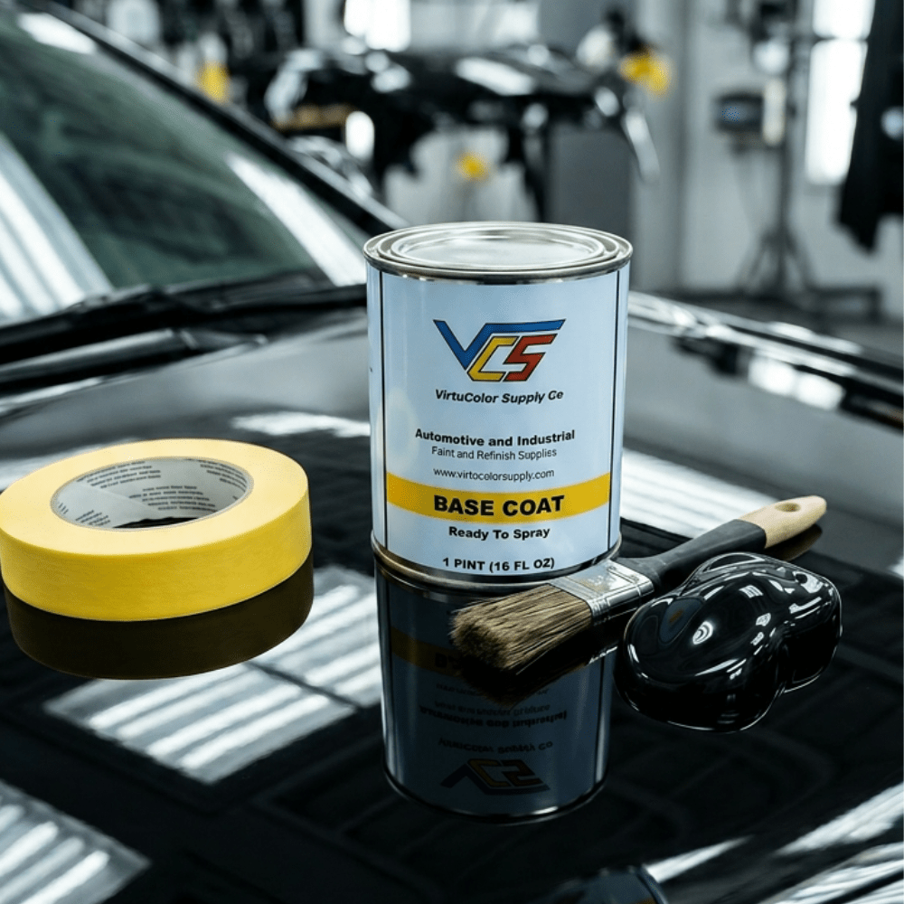 GM 384A/GB8 Black Meet Metallic Low VOC Basecoat Paint