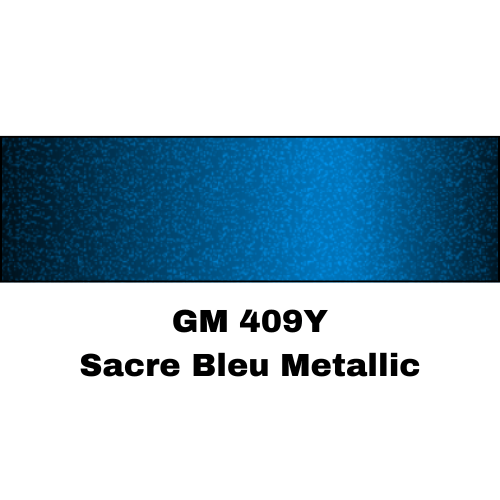 GM 409Y Sacre Bleu Metallic Low VOC Basecoat Paint