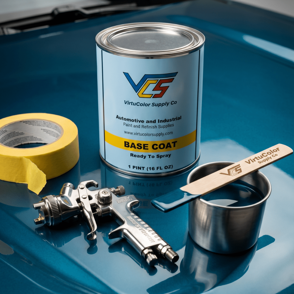 GM 409Y Sacre Bleu Metallic Low VOC Basecoat Paint
