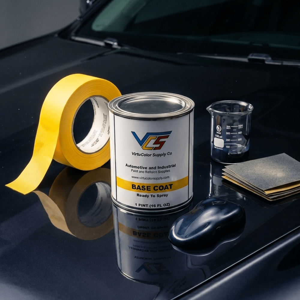 GM 410Y Old Blue Eyes Metallic Low VOC Basecoat Paint