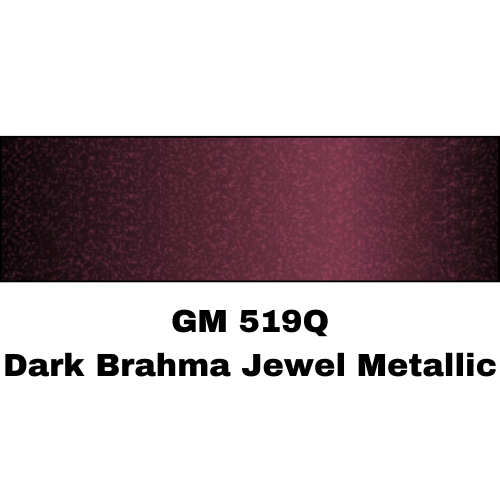 GM 519Q Dark Brahma Jewel Metallic Low VOC Basecoat Paint