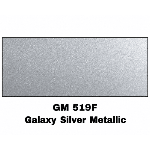 GM 519F Galaxy Silver Metallic Economy Automotive Paint, Gallon