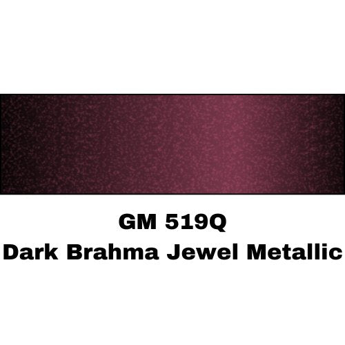 GM 519Q Dark Brahma Jewel Metallic Low VOC Basecoat Paint - VirtuColor Supply