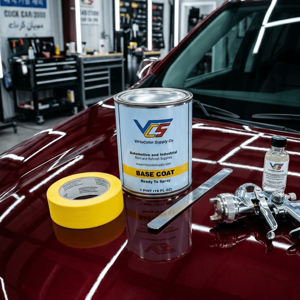 GM 519Q Dark Brahma Jewel Metallic Low VOC Basecoat Paint