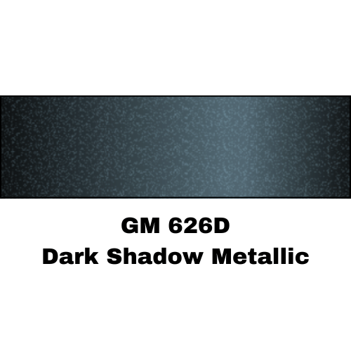 GM 626D Dark Shadow Metallic Low VOC Basecoat Paint