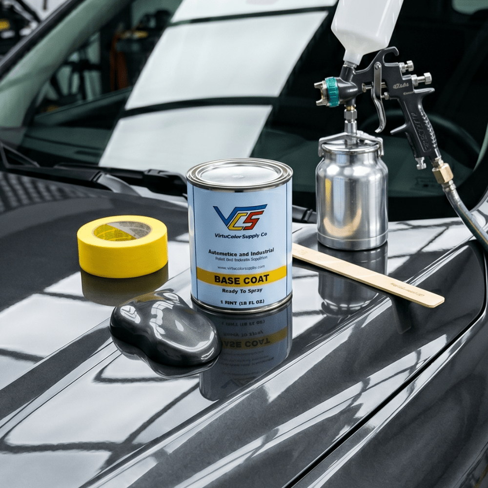 GM 626D Dark Shadow Metallic Low VOC Basecoat Paint