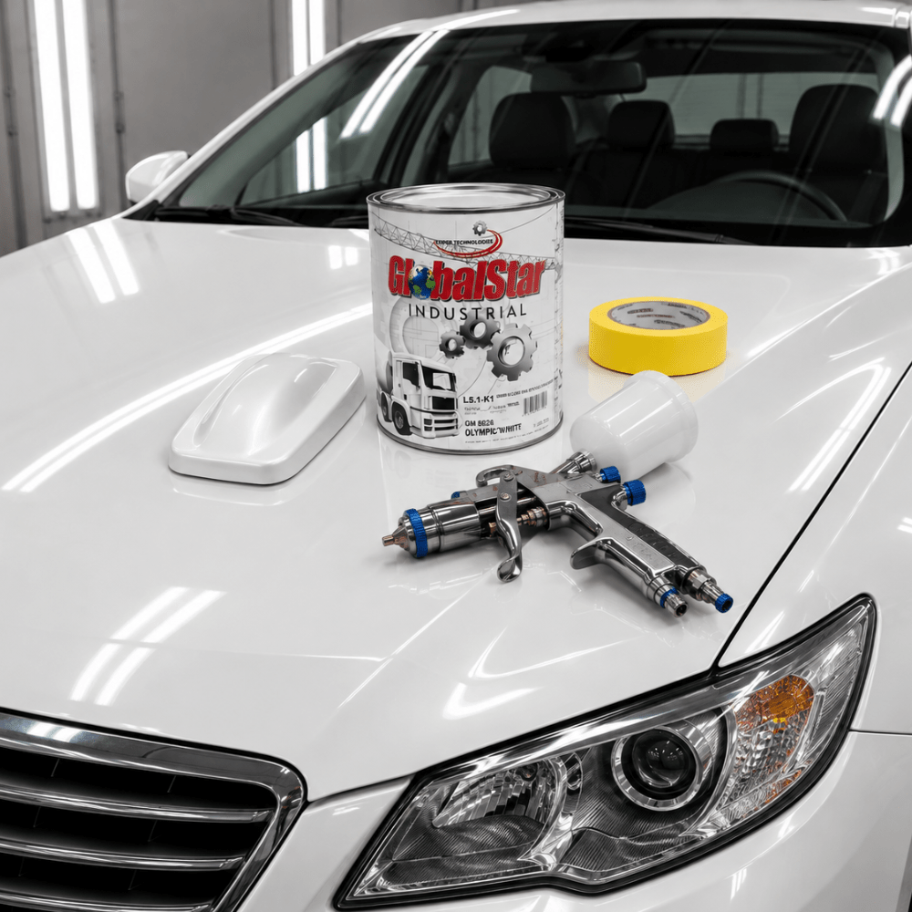 GM 8624 Olympic White 3:1 Mix Urethane Single Stage Fleet Paint*
