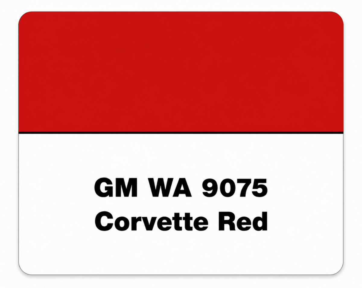 GM 9075 Corvette Red Economy Automotive Paint, Gallon