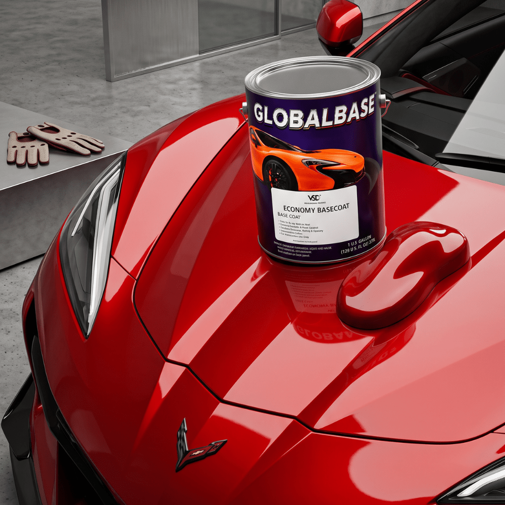 GM 9260 Victory Red Economy Automotive Paint, Gallon