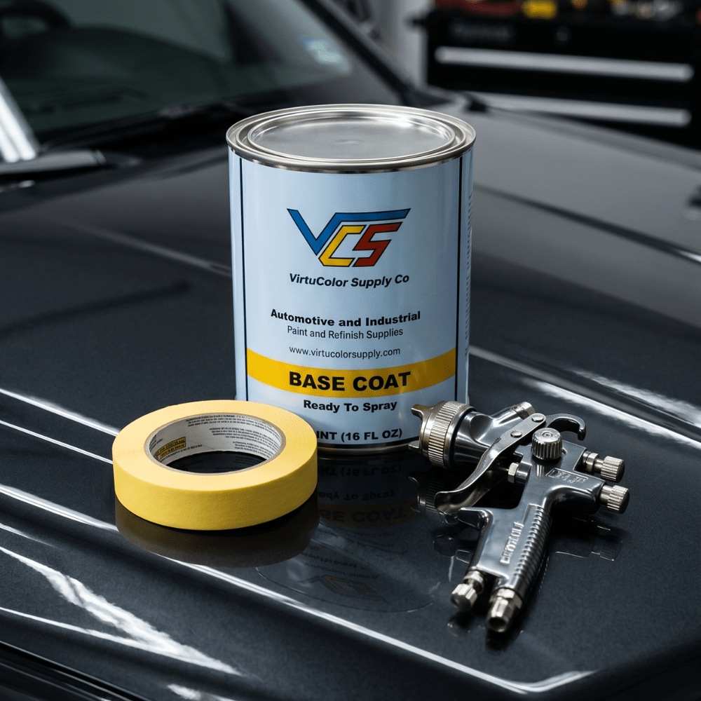 GM 928L Stealth Gray Metallic Low VOC Basecoat Paint