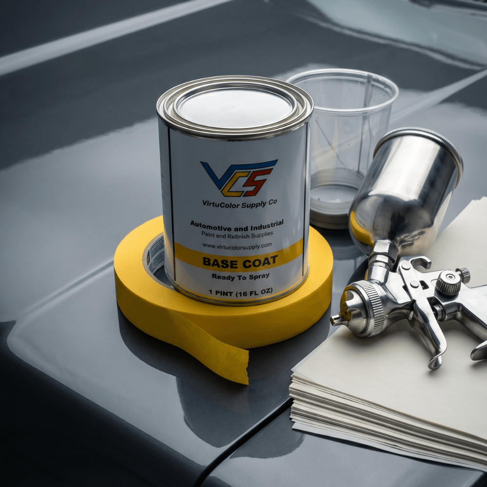GM WA 519F Galaxy Silver Metallic Low VOC Basecoat Paint