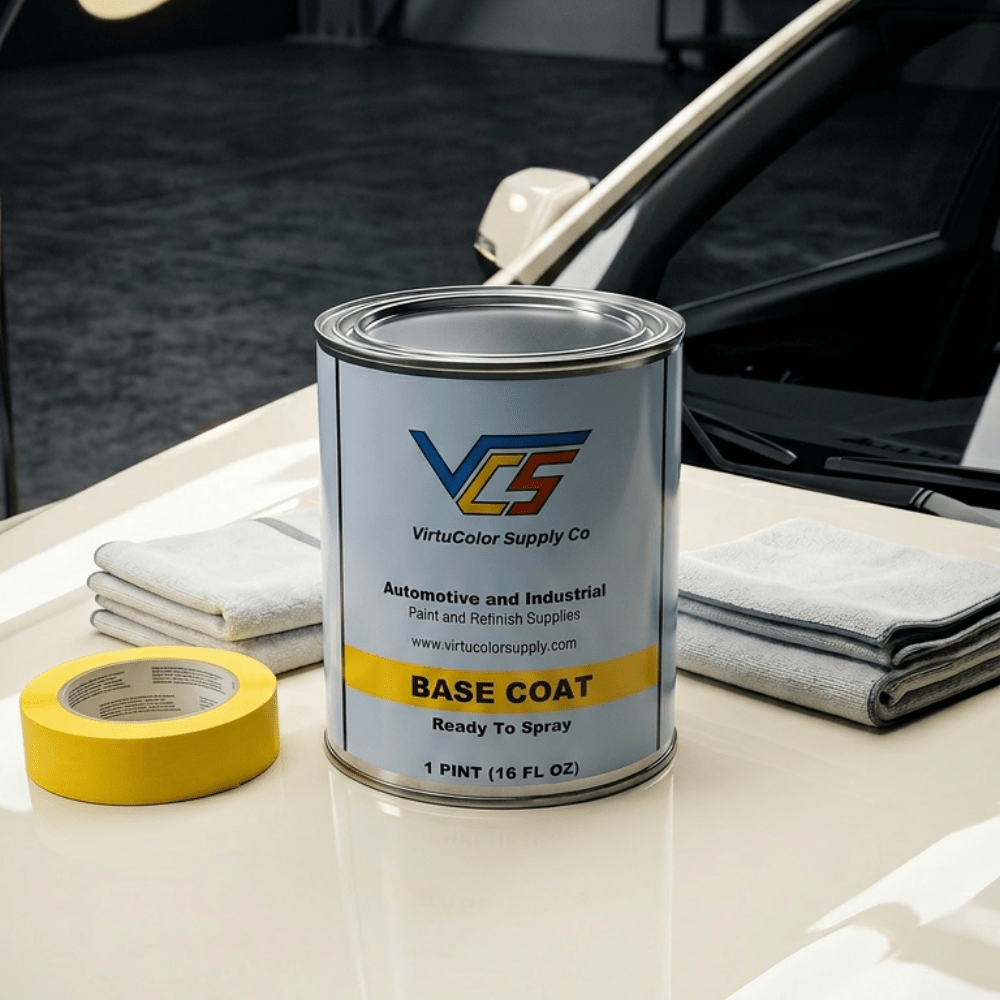 GM WA 8554 Code 40 White Low VOC Basecoat Paint