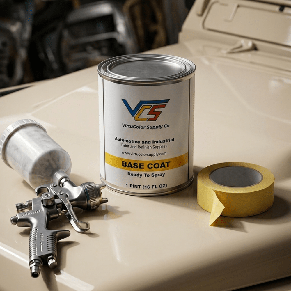 GM WA102V/GWT Champagne Silver Metallic Low VOC Basecoat Paint