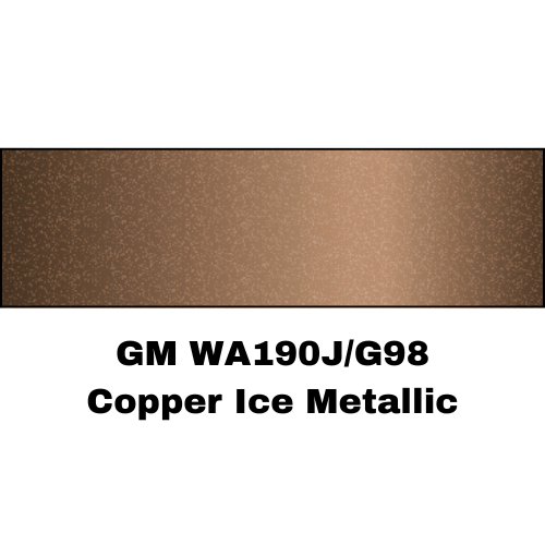 GM WA190J/G98 Copper Ice Metallic Low VOC Basecoat Paint