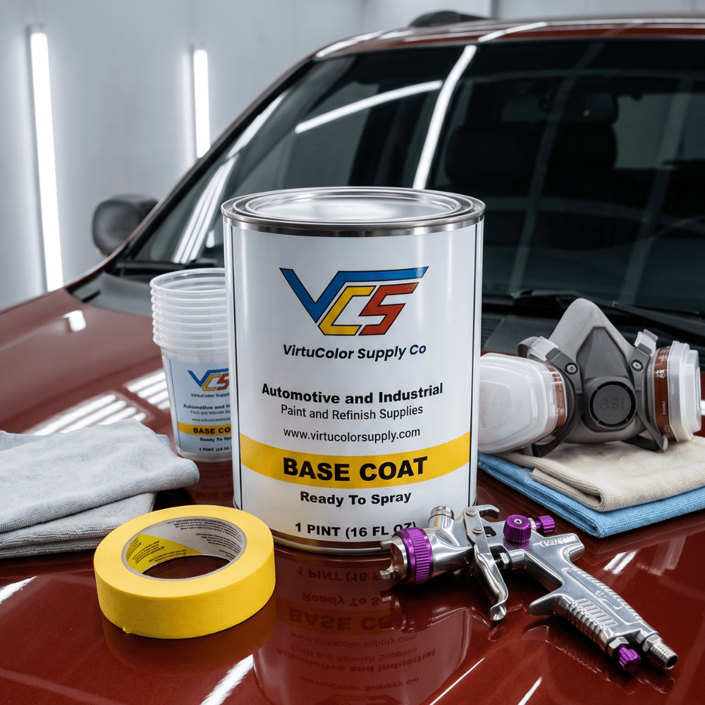 GM WA294F/GEJ Cinnabar Metallic Low VOC Basecoat Paint
