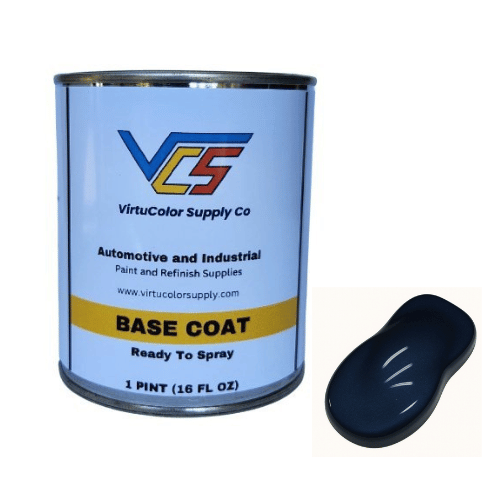 GM WA467B/GDX Dark Moon Blue Metallic Low VOC Basecoat Paint - VirtuColor Supply