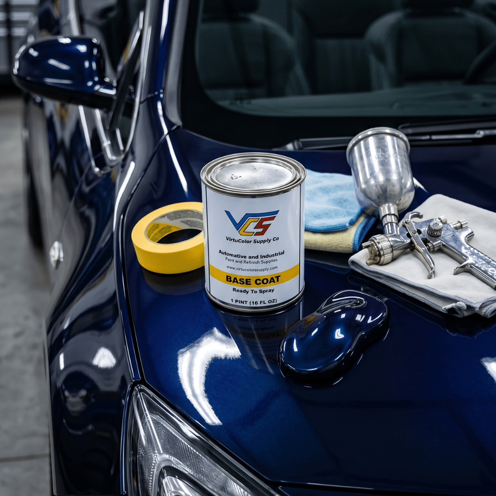 GM WA467B/GDX Dark Moon Blue Metallic Low VOC Basecoat Paint